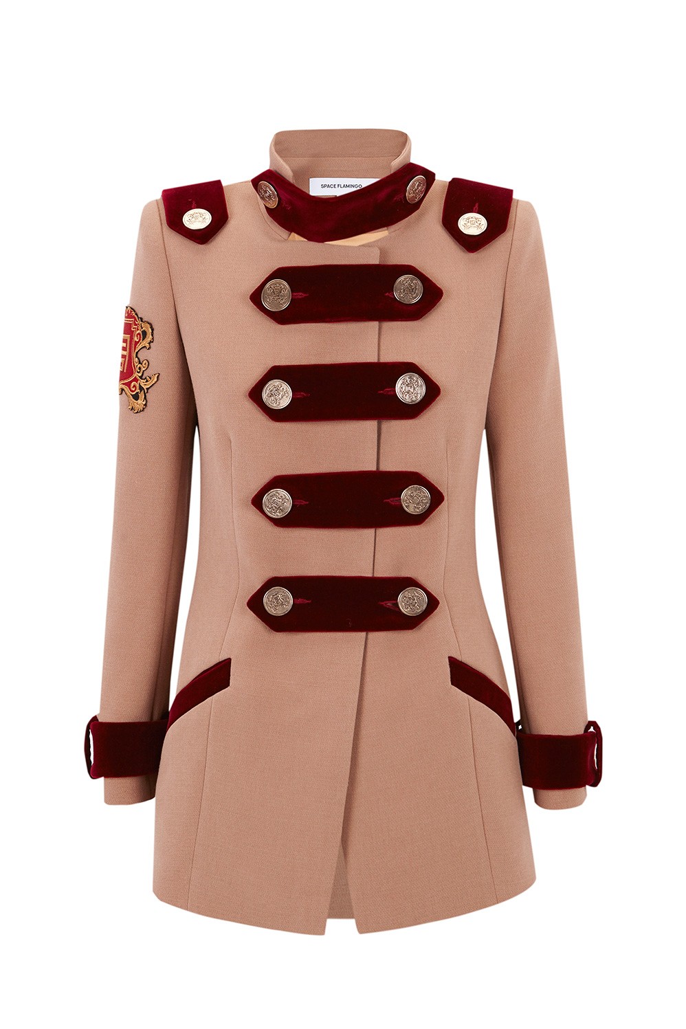 CHAQUETÓN TRABILLAS CAMEL